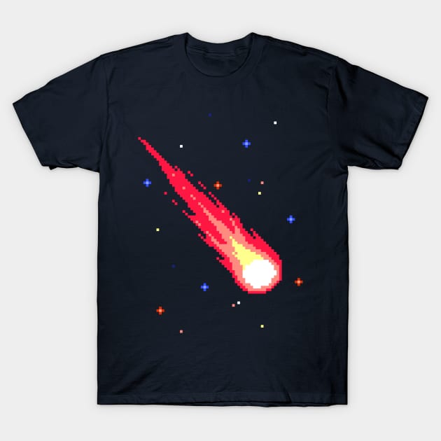 meteor #7 T-Shirt by ermagix